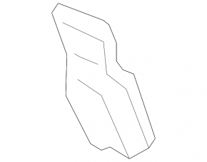 Bonnet lock hook right Audi A4 B9 17-
