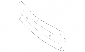 Mercedes W213 E 17-20 AMG Front Bumper License Plate Pack