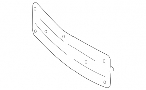 Mercedes W213 E 17-20 AMG Front Bumper License Plate Pack