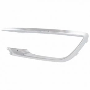 Front bumper molding left Lincoln MKZ 17-20 chrome