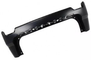 Bare rear bumper GMC Terrain 10-15 pre-rest without parking sensors graphite, broken mount, dented