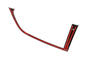 Upper rear right door molding Cadillac CTS 14- frame