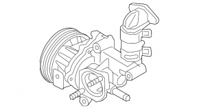 Water pump Kia Niro 17-22 HEV, PHEV