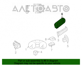 Front climate control Mercedes X164 GL W164 ML W251 R