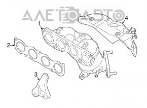 Collector protection Hyundai Elantra AD 17-20 2.0