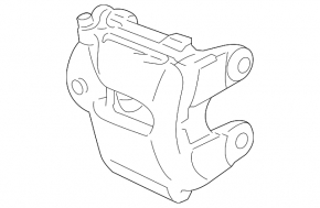 Front left brake caliper BMW 1 E82 08-13 3.0T N51 N52