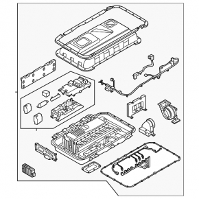 Kia Sorento 21-24 HEV Battery Assembly