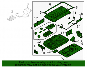 Kia Sorento 21-24 HEV Battery Assembly