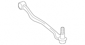 Lower rear left transverse control arm Lexus IS 14-20 aluminum