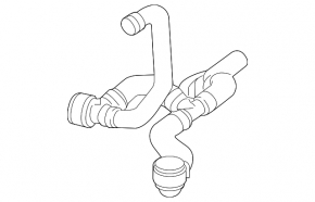 Cooling system hose for Audi A6 C8 19-21 2.0T