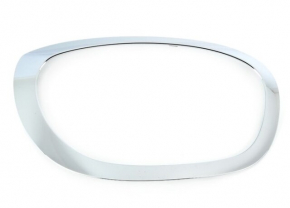 Right hood headlight trim for Mini Cooper Countryman F60 17-22 chrome
