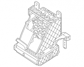 Relay block under the dashboard VW Passat 20-22 with housing