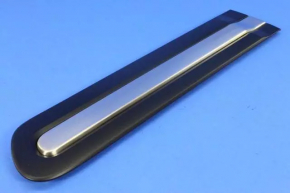Door trim lower rear left Fiat 500L 14- with chrome, black