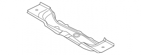 Audi A3 8V 15-20 4d AWD trunk trough on the body, 1 part