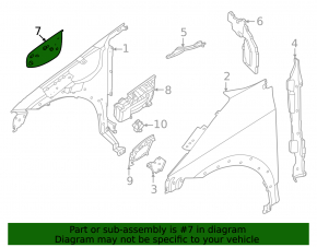 Nissan Ariya 23-25 Charging Port Door