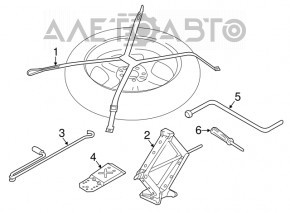 Jack handle BMW X5 G05 19-23 OEM