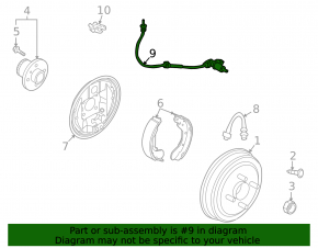 Rear right window plug Chevrolet Cruze 11-15 chrome