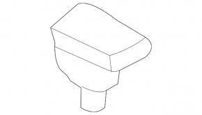 Windshield washer nozzle Ford Escape MK3 13-16 prerest