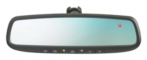 Interior mirror Subaru Forester 14-18 SJ black with auto-dimming control and compass