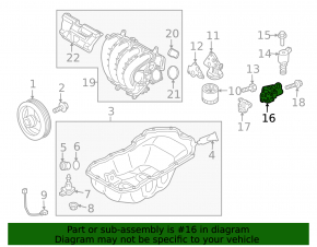 Oil pressure regulator Mazda CX-30 20-22 2.5