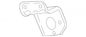 Auxiliary Coolant Pump Bracket for Audi Q8 19-25 3.0T MHEV