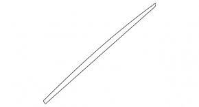 Windshield molding left Volkswagen ID.4 21-23