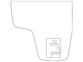 Nissan Rogue Lane Keeping Camera Cover 17-20