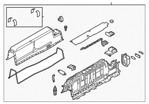 Volvo S60 22-25 VVB battery