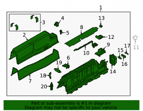 Volvo S60 22-25 VVB battery