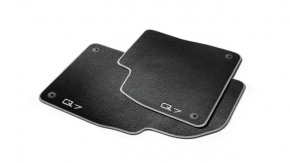 Set of floor mats for Audi Q7 16-cloth, black