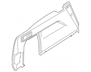 Rear left arch trim BMW X5 G05 19-23