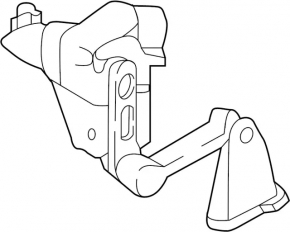 Front body tilt sensor Infiniti QX30 17-19