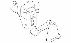 Front body tilt sensor Infiniti QX30 17-19