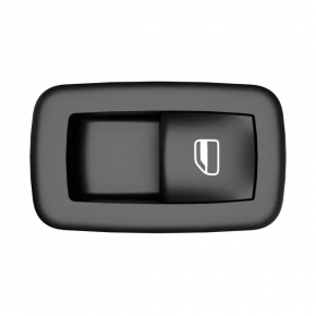 Jeep Cherokee KL 14-23 black rear right window control