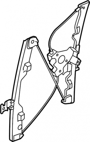 Window lift mechanism front left Infiniti FX35 FX45 03-08