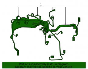 Lexus NX200t NX300 15-21 Engine Wiring