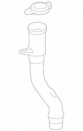 Washer reservoir filler Lexus LS460 LS600h 07-12