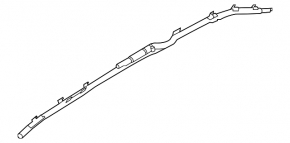 Subaru Forester 14-18 SJ left side curtain airbag rusty squib