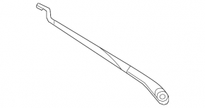 Right windshield wiper arm for Hyundai Sonata 15-19