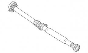 Cardan shaft cardan front Mercedes GLS-class X166 13-16 3.0