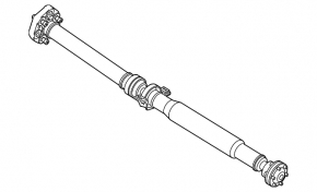 Cardan shaft cardan front Mercedes GLS-class X166 13-16 3.0