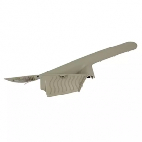 Front pillar trim upper right Ford Fiesta 11-19 gray, type 2