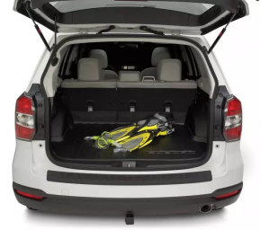 Subaru Forester 14-18 SJ trunk mat, black rubber