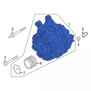 Generator Ford Bronco Sport 21-25 1.5T for 110v socket
