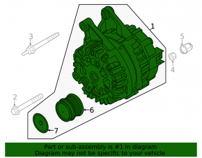 Generator Ford Bronco Sport 21-25 1.5T for 110v socket