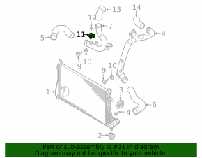 Air flow meter VW Jetta 19-21