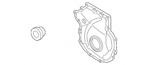 Front Engine Cover VW Passat b8 16-19 USA 1.8 TFSI ELRING
