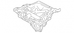 Subaru XV Crosstrek 13-14 oil pan under manual transmission