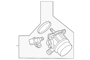 Map Sensor BMW X1 F48 20-22 B46 with housing