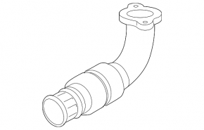 Intercooler pipe upper left Cadillac ATS 13-19 2.0T